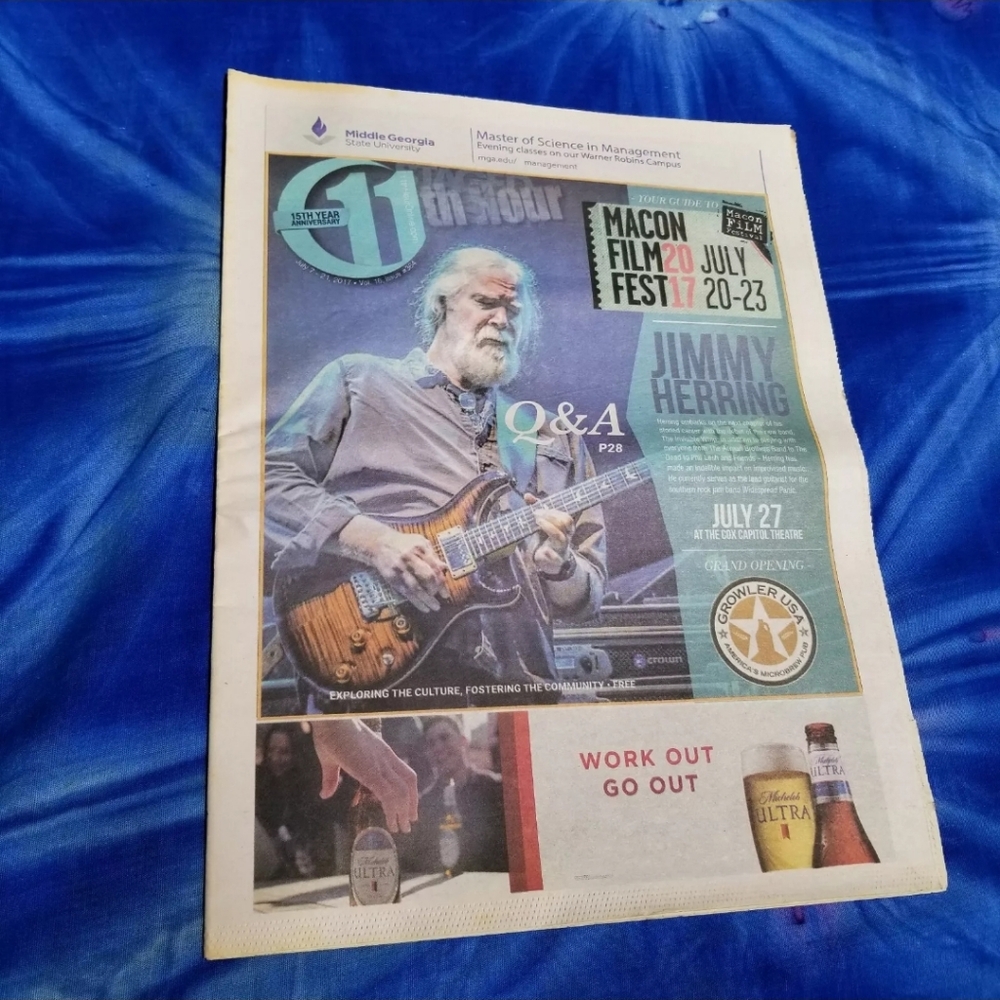 Widespread Panic Jimmy Herring Guitar Allman Brothers Band Concert ABB